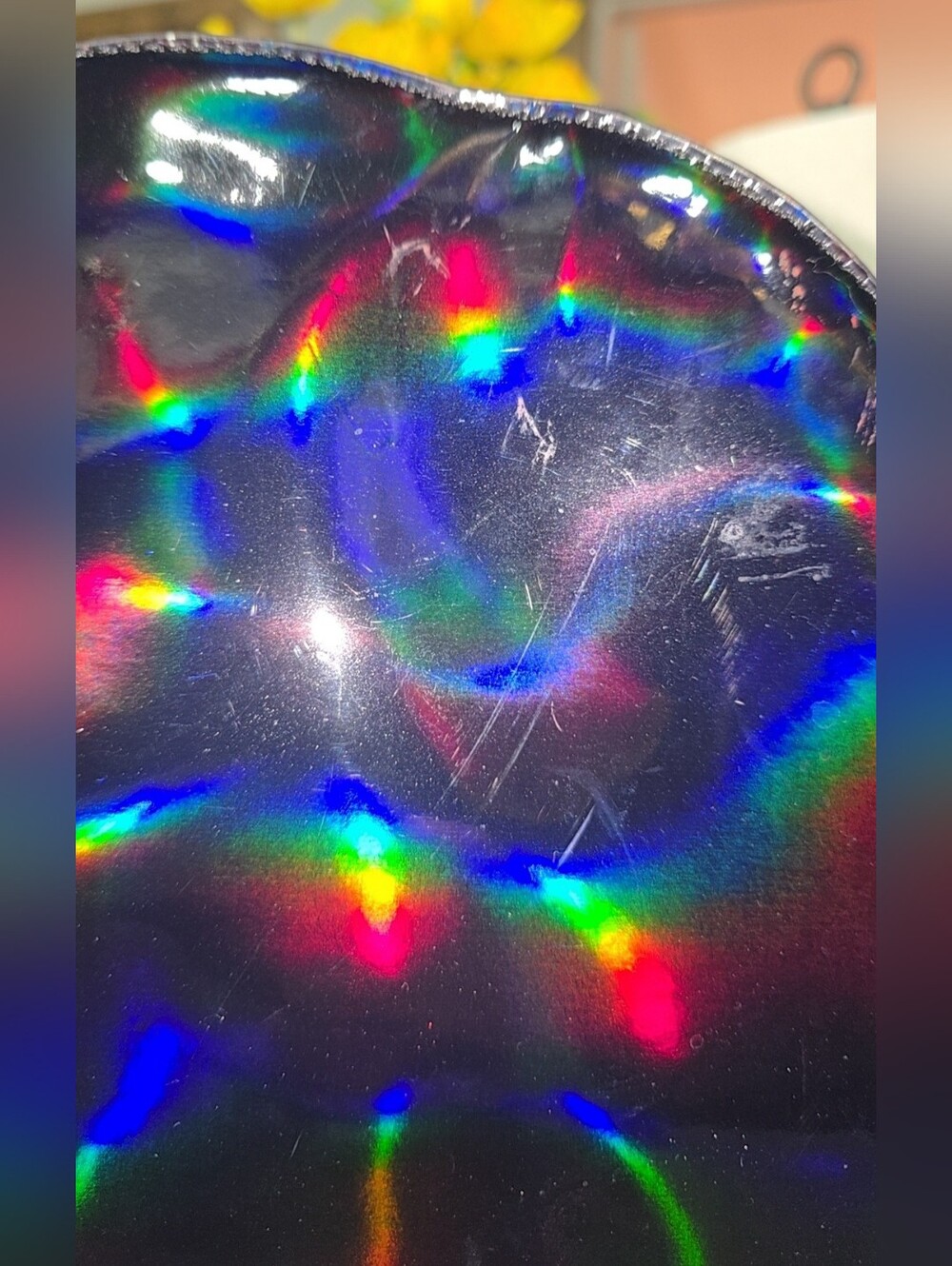 RARE Iron Fist Oil Slick Skeleton Mermaid Shell Crossbody 🖤 - Picture 7 of 7